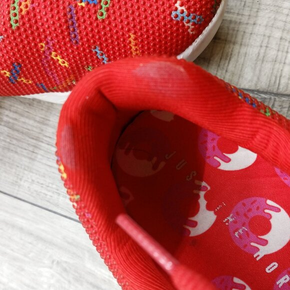 No Bull Red Trainer Shoes Cheat Day Sprinkles Super Fabric main image 9